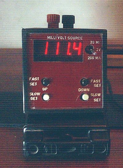 MilliVolt Source Prototype made in the 80s